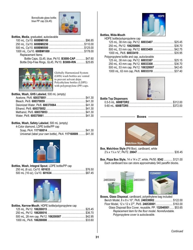 Bioindustrial Products Industrial Biological Products Catalog Weekly Ad January 1 - December 31, 2026