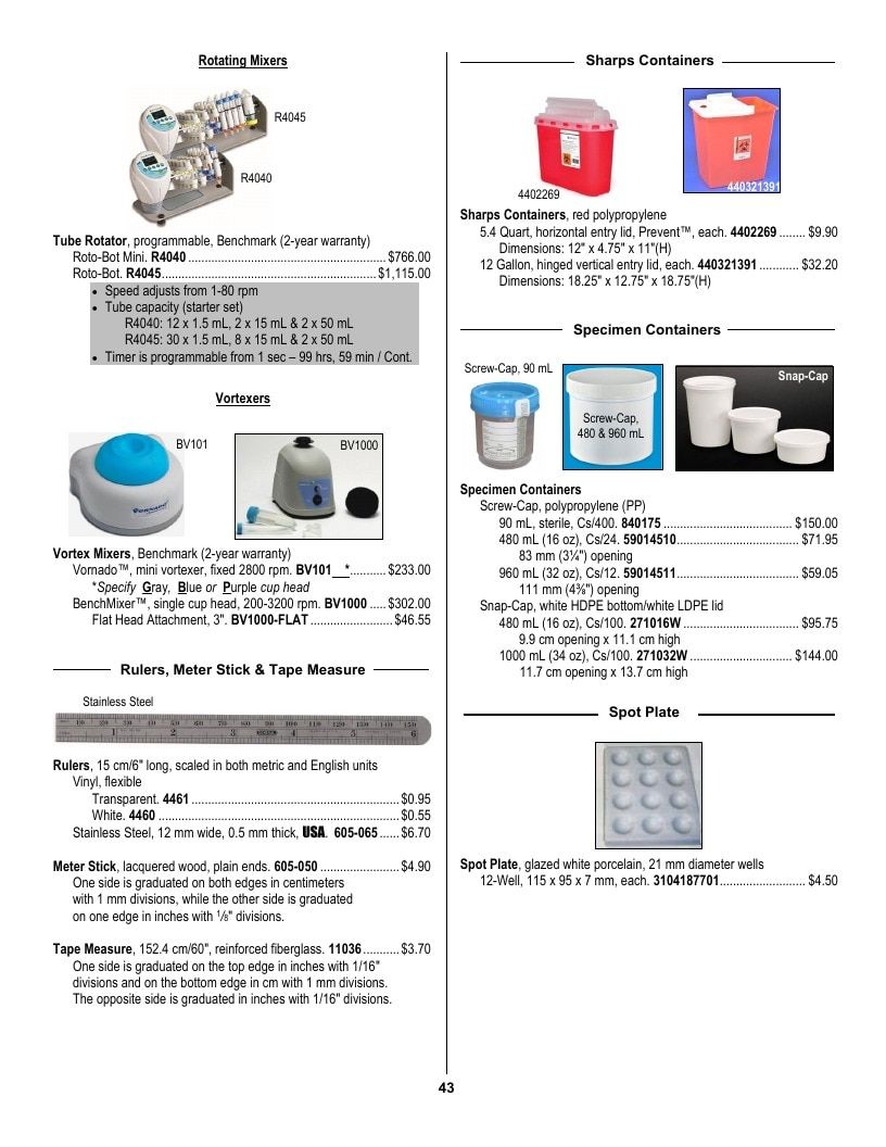 Bioindustrial Products Industrial Biological Products Catalog Weekly Ad January 1 - December 31, 2026