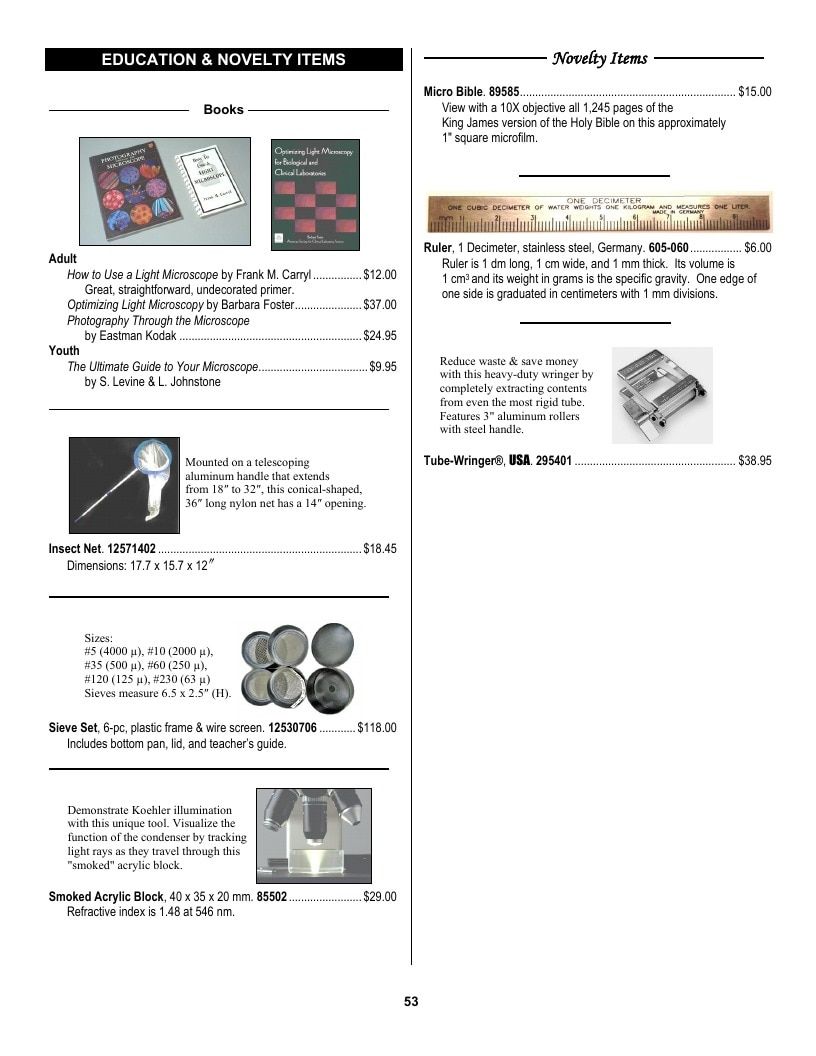 Bioindustrial Products Industrial Biological Products Catalog Weekly Ad January 1 - December 31, 2026