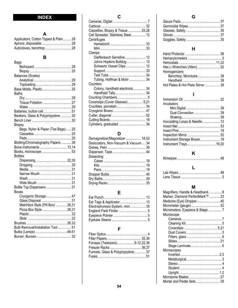 Bioindustrial Products Industrial Biological Products Catalog Weekly Ad January 1 - December 31, 2026