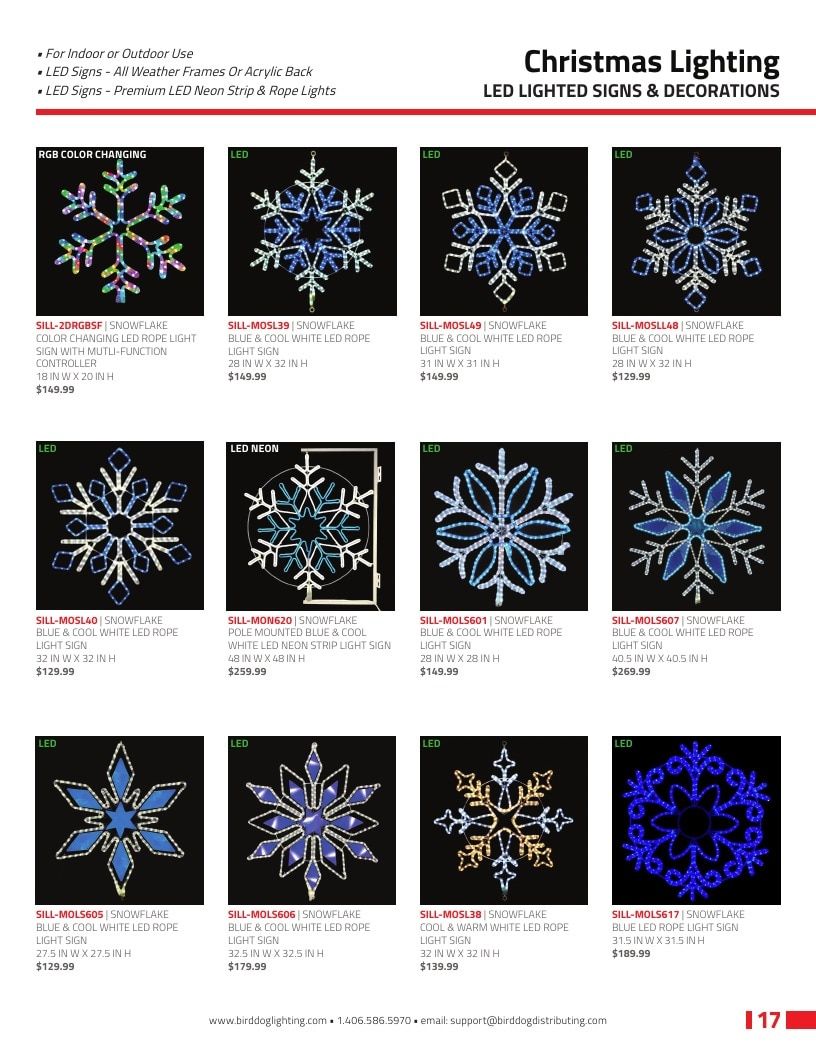 Birddog Lighting Holiday Lighting Catalog Weekly Ad January 1 - December 31, 2026