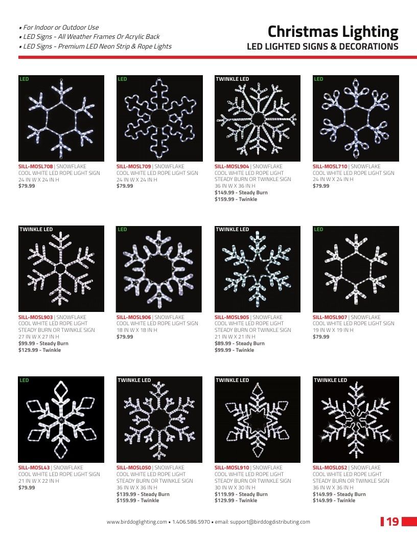Birddog Lighting Holiday Lighting Catalog Weekly Ad January 1 - December 31, 2026