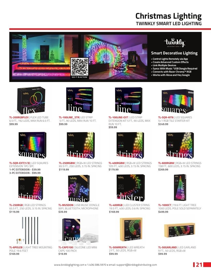 Birddog Lighting Holiday Lighting Catalog Weekly Ad January 1 - December 31, 2026
