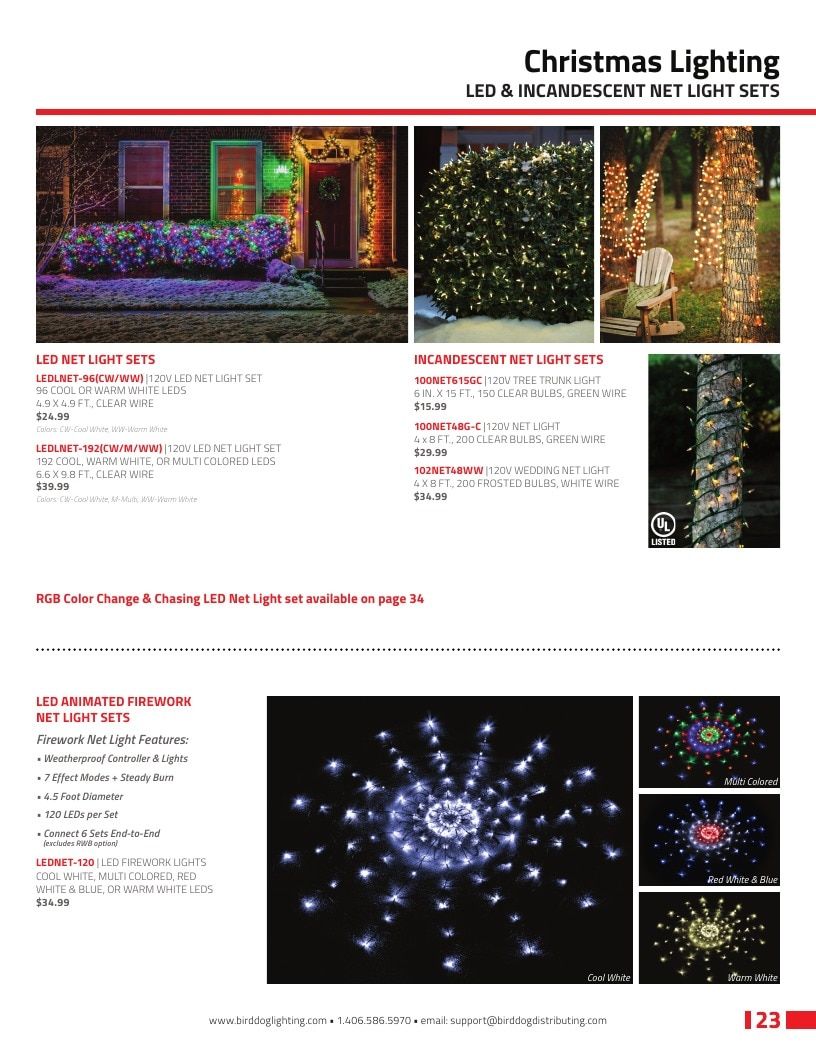 Birddog Lighting Holiday Lighting Catalog Weekly Ad January 1 - December 31, 2026