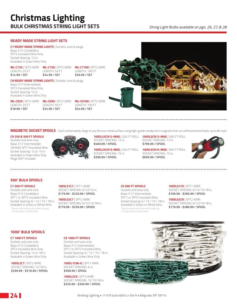 Birddog Lighting Holiday Lighting Catalog Weekly Ad January 1 - December 31, 2026