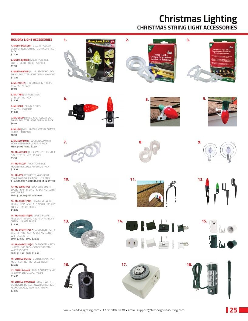 Birddog Lighting Holiday Lighting Catalog Weekly Ad January 1 - December 31, 2026