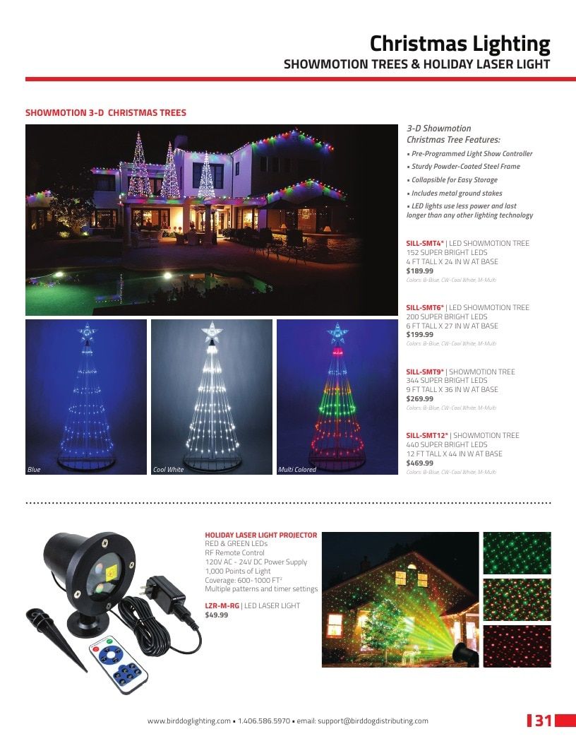 Birddog Lighting Holiday Lighting Catalog Weekly Ad January 1 - December 31, 2026