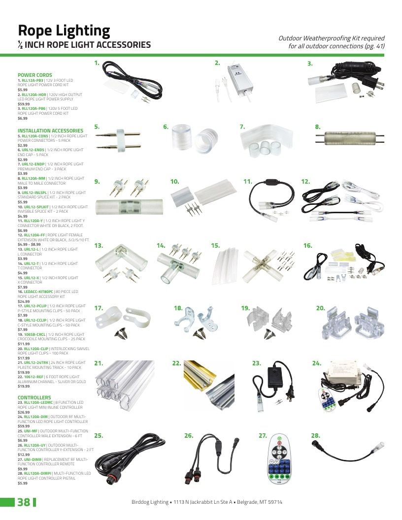 Birddog Lighting Holiday Lighting Catalog Weekly Ad January 1 - December 31, 2026