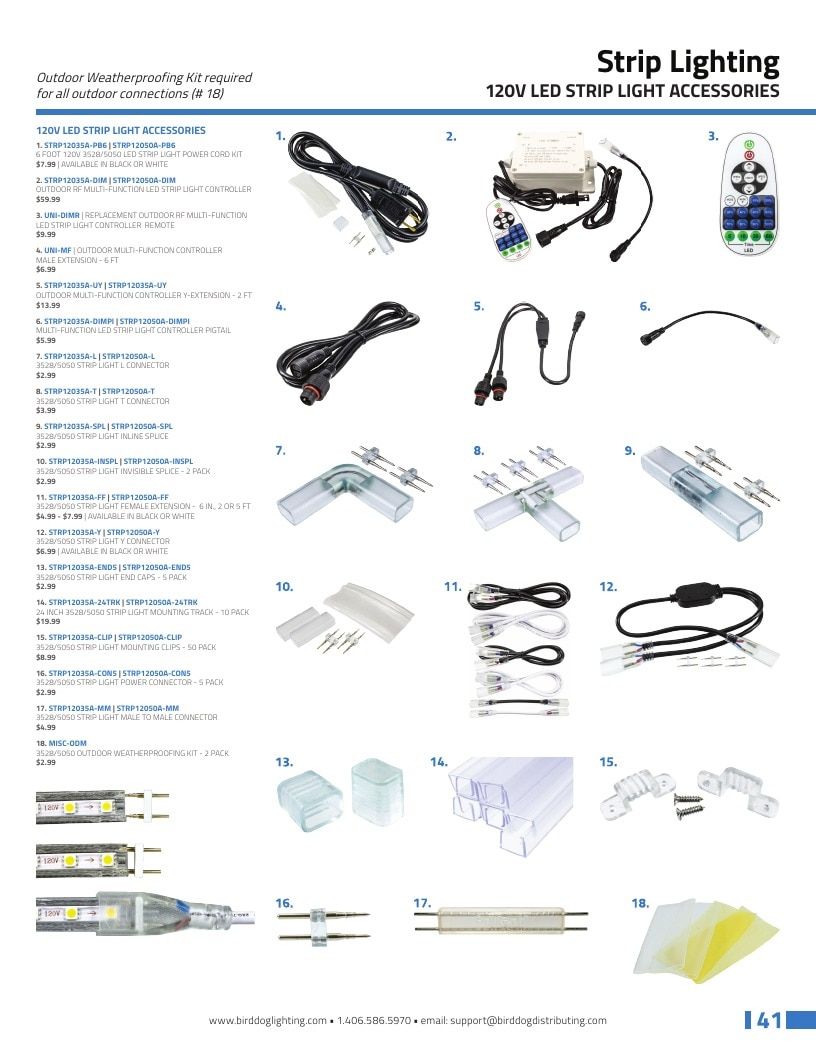Birddog Lighting Holiday Lighting Catalog Weekly Ad January 1 - December 31, 2026