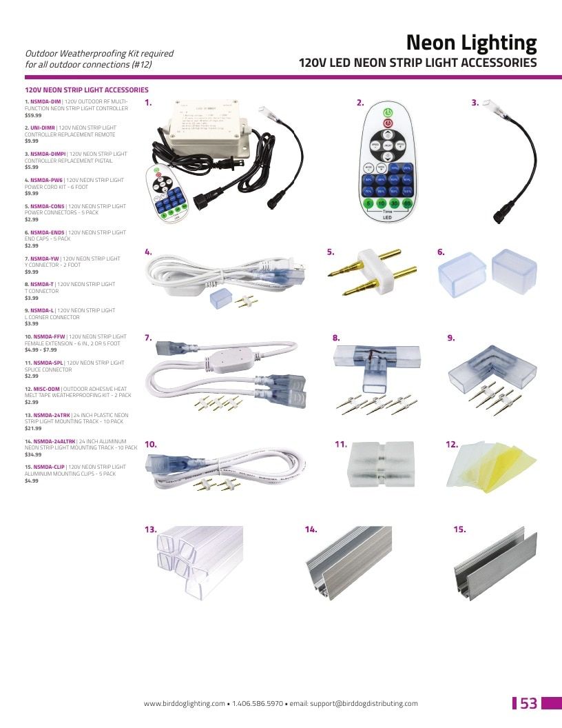 Birddog Lighting Holiday Lighting Catalog Weekly Ad January 1 - December 31, 2026