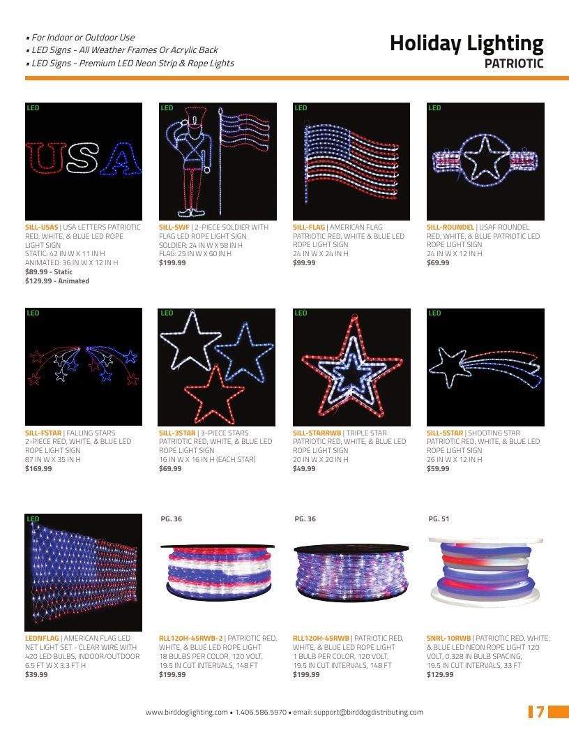 Birddog Lighting Holiday Lighting Catalog Weekly Ad January 1 - December 31, 2026