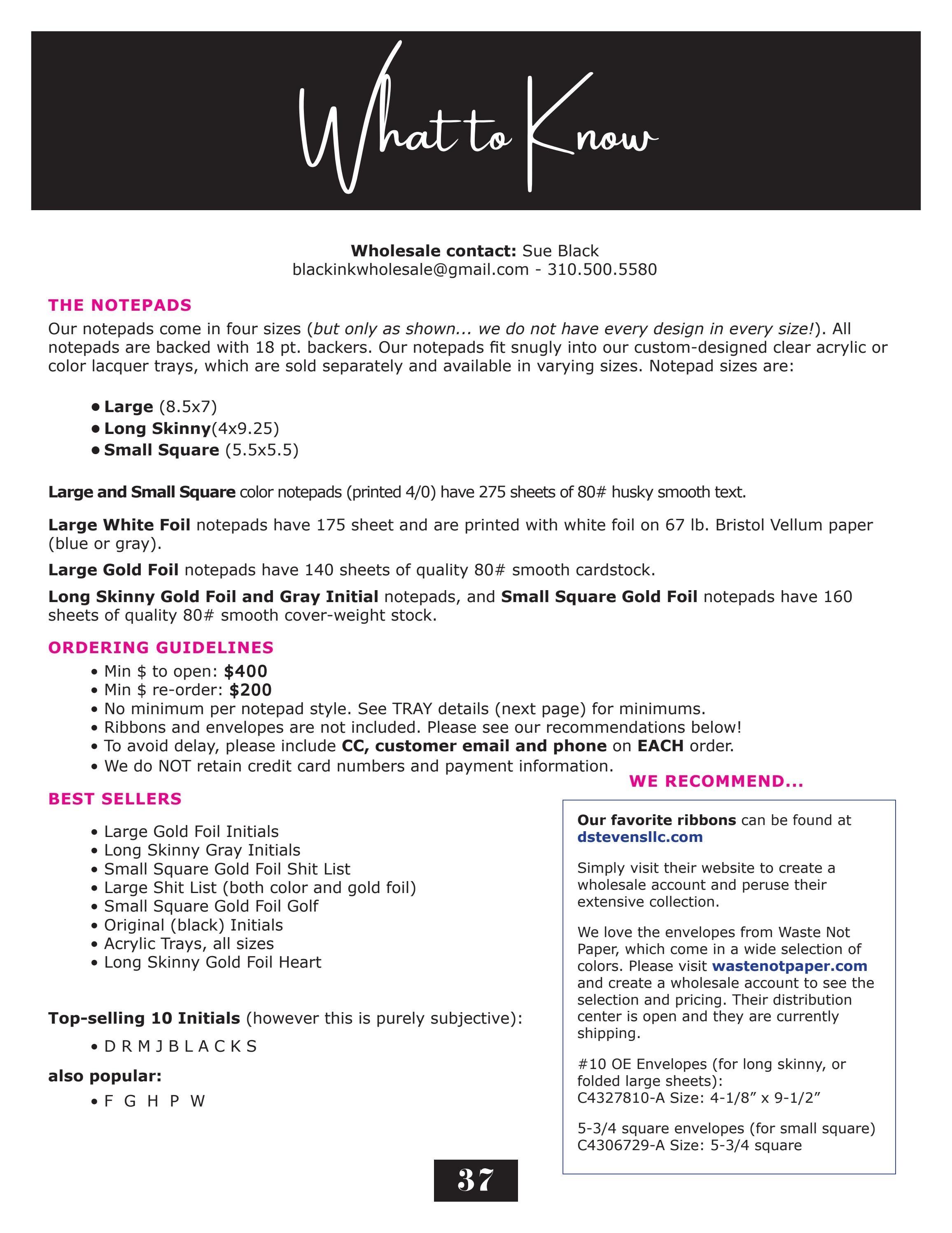 Black Ink Summer Lookbook Weekly Ad January 1 - December 31, 2026