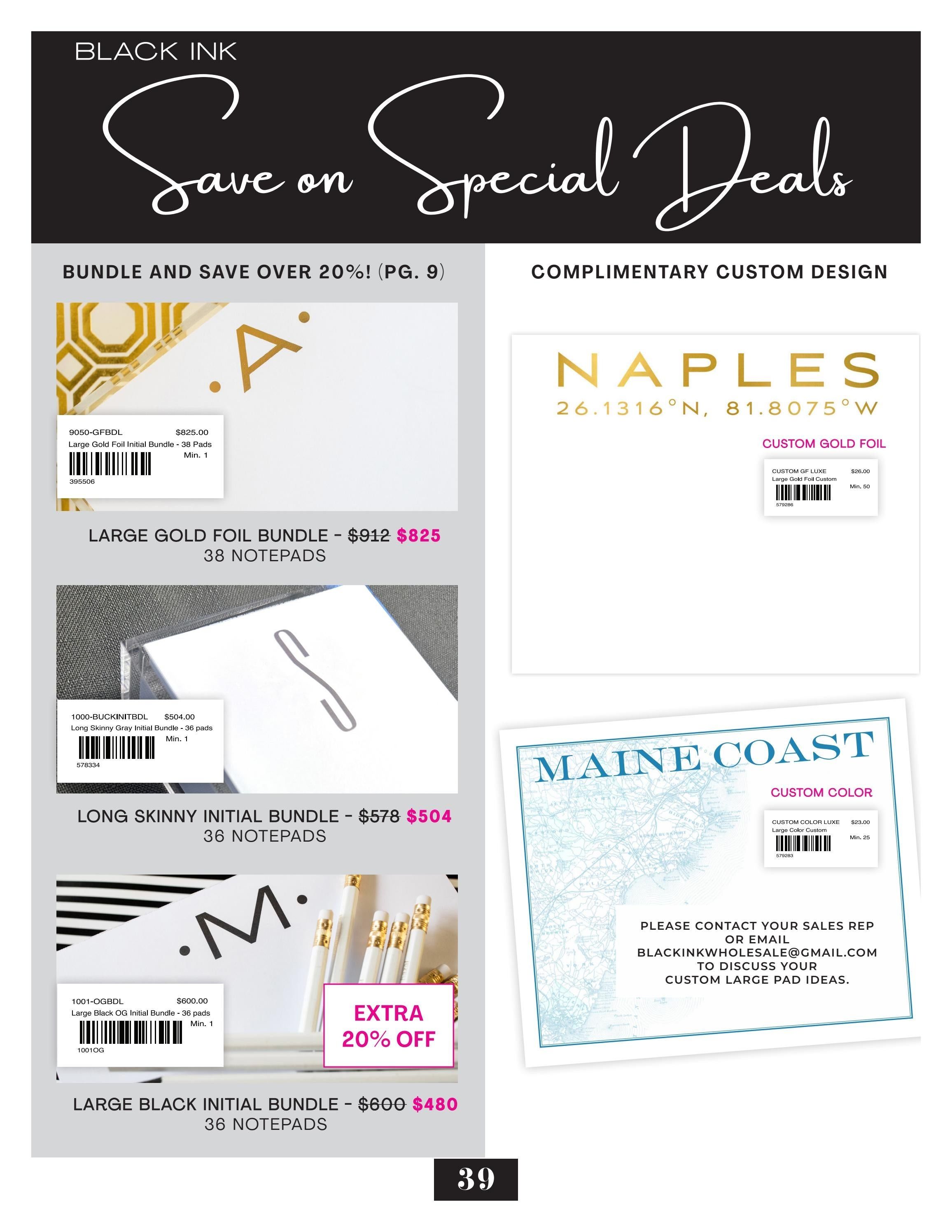 Black Ink Summer Lookbook Weekly Ad January 1 - December 31, 2026