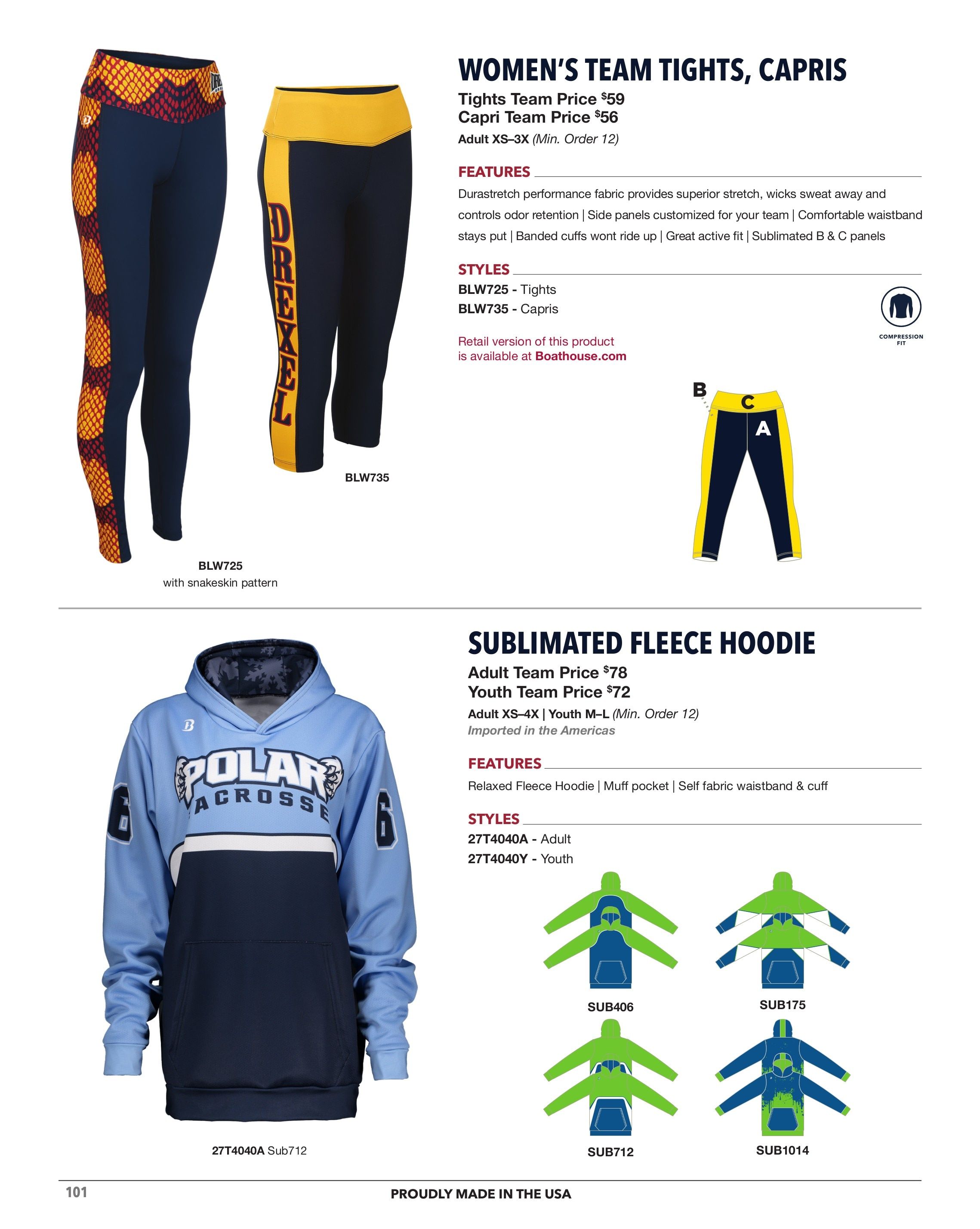 Boathouse Sports Team Apparel Catalog Weekly Ad January 1 - December 31, 2026