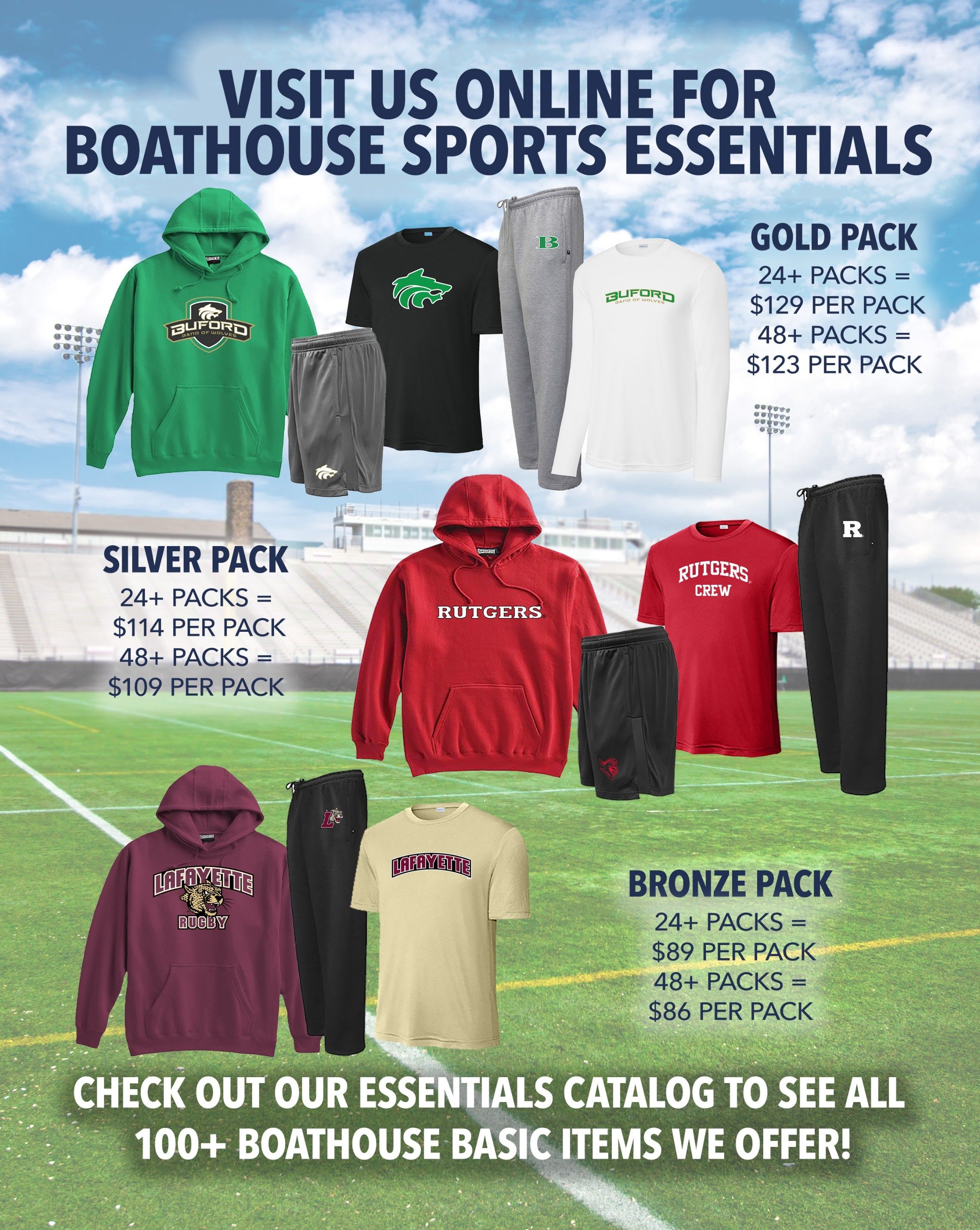 Boathouse Sports Team Apparel Catalog Weekly Ad January 1 - December 31, 2026