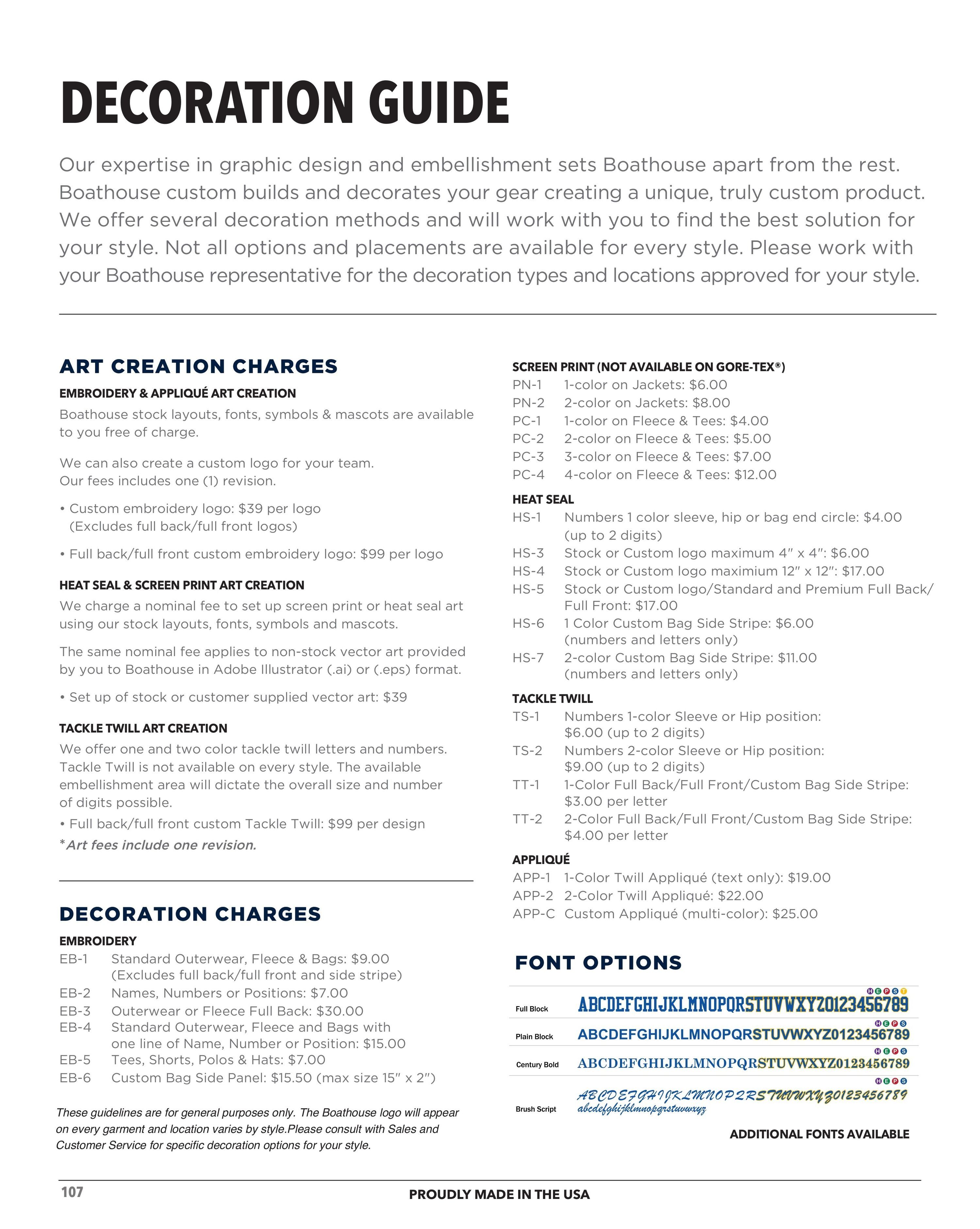 Boathouse Sports Team Apparel Catalog Weekly Ad January 1 - December 31, 2026