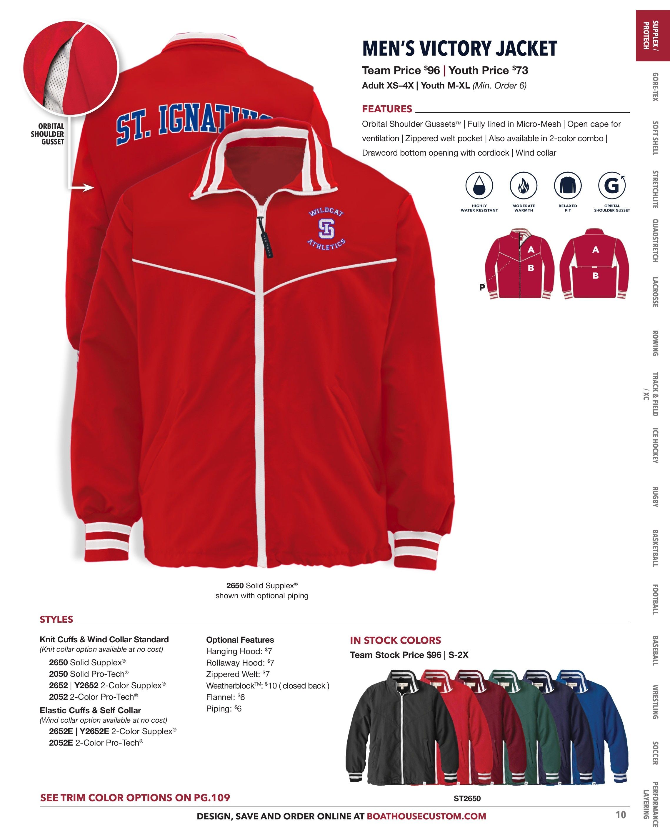 Boathouse Sports Team Apparel Catalog Weekly Ad January 1 - December 31, 2026