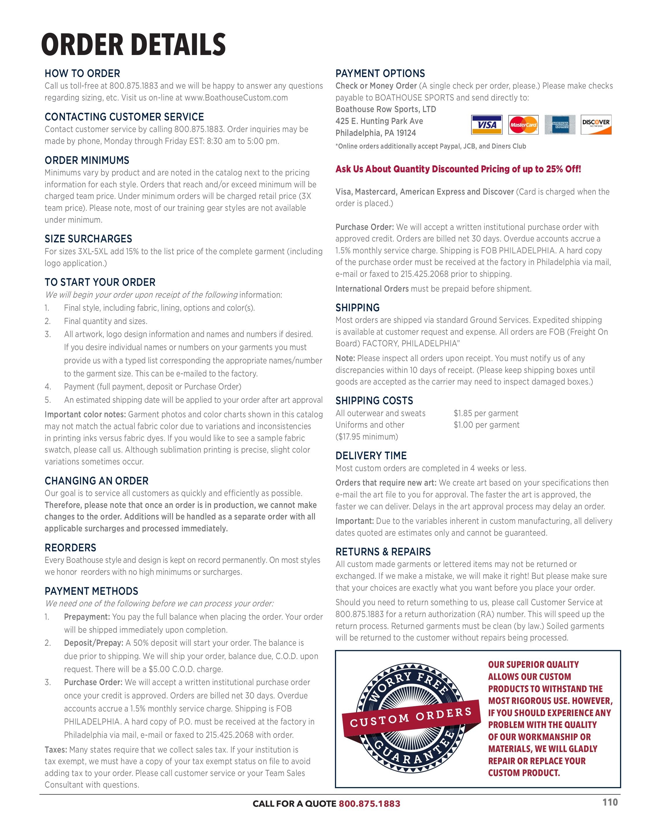 Boathouse Sports Team Apparel Catalog Weekly Ad January 1 - December 31, 2026
