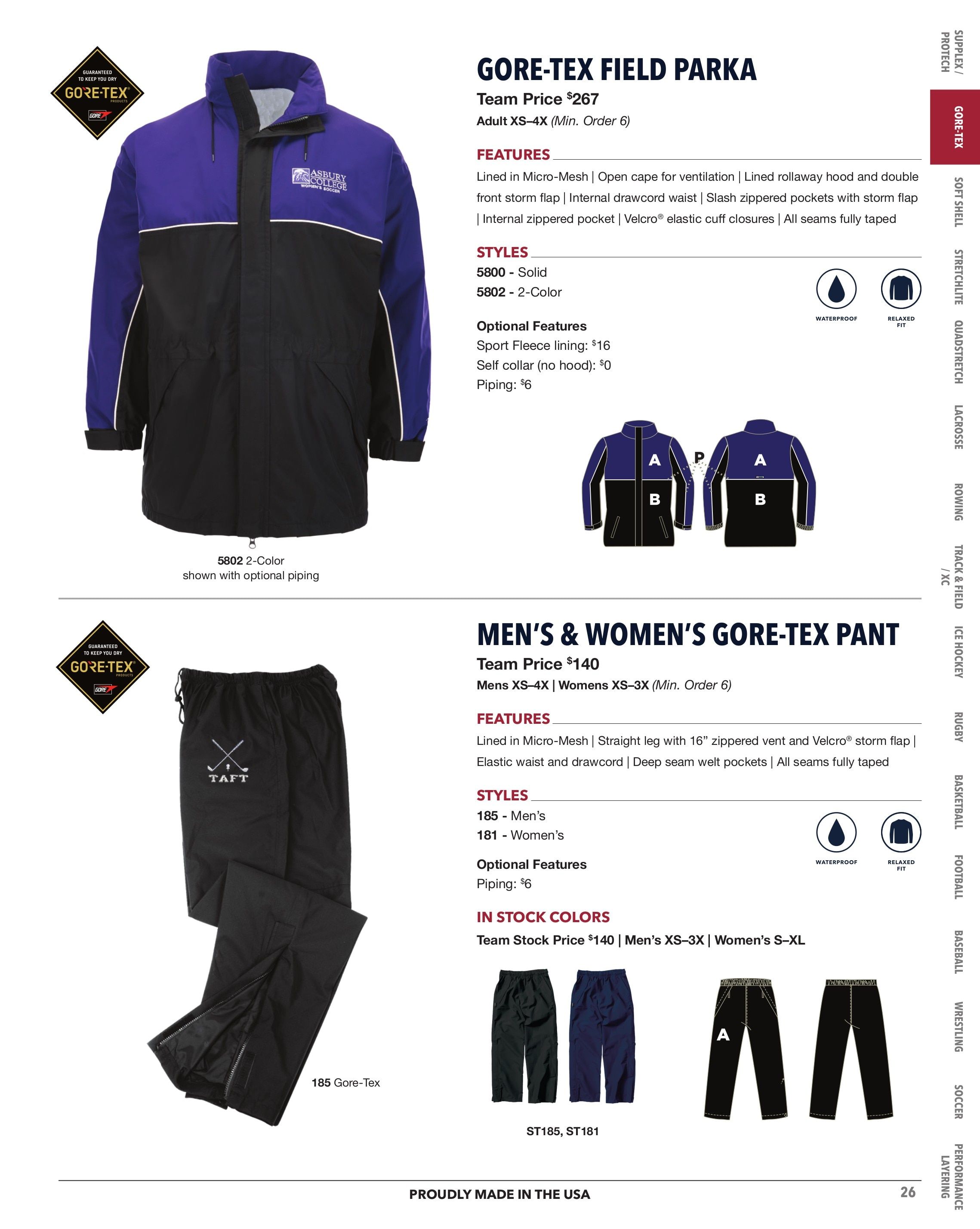 Boathouse Sports Team Apparel Catalog Weekly Ad January 1 - December 31, 2026