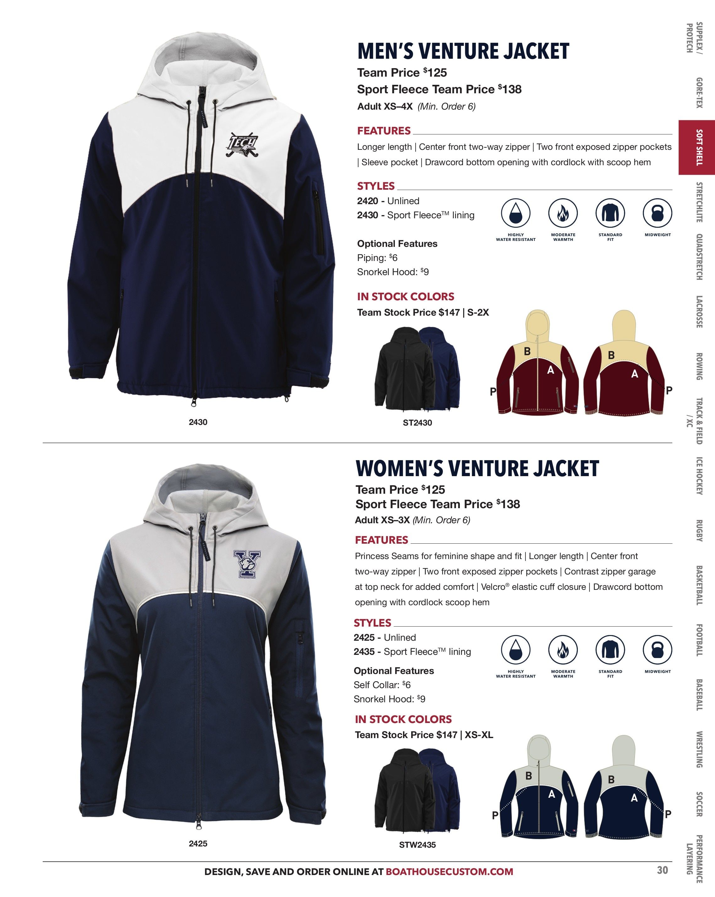 Boathouse Sports Team Apparel Catalog Weekly Ad January 1 - December 31, 2026