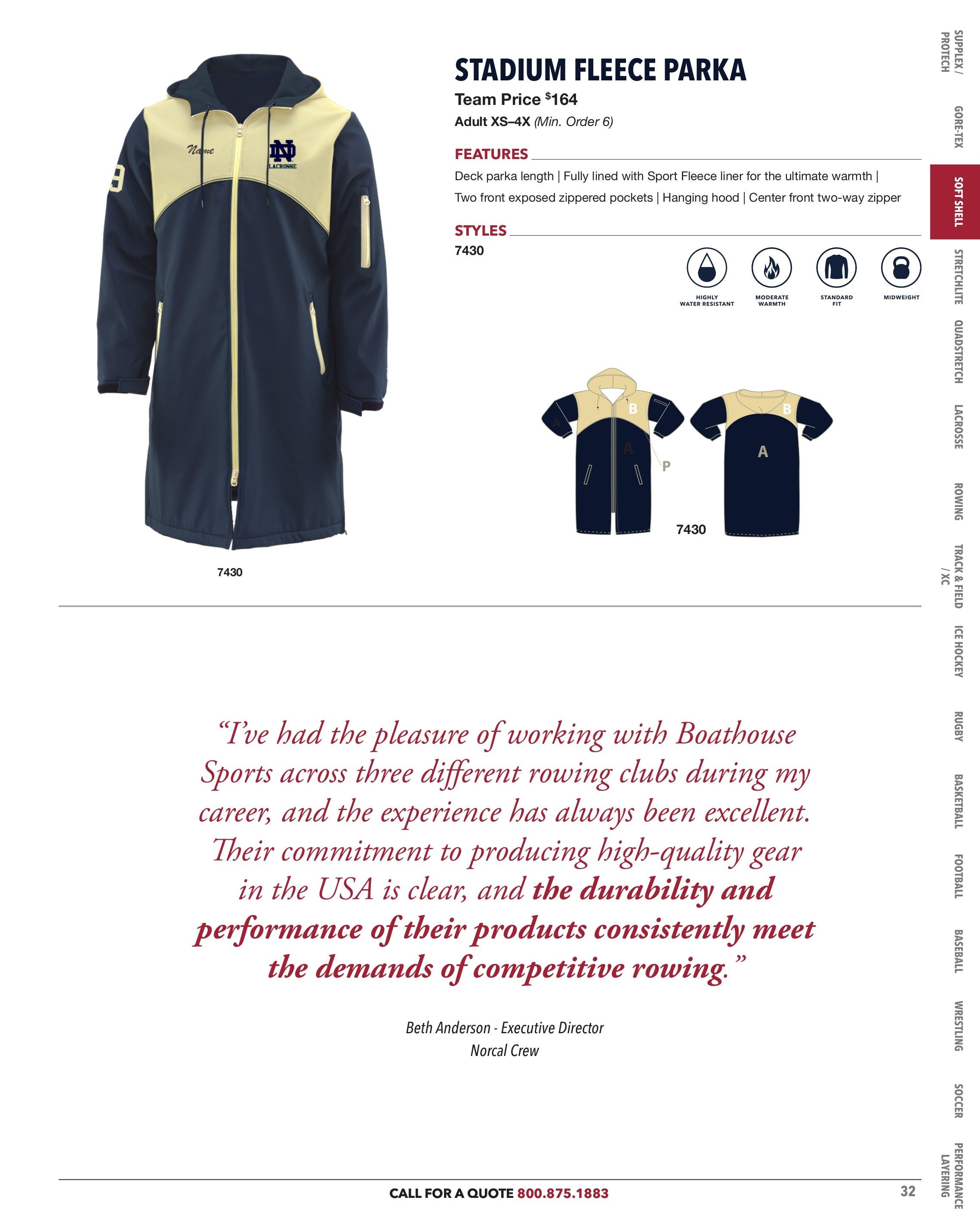 Boathouse Sports Team Apparel Catalog Weekly Ad January 1 - December 31, 2026