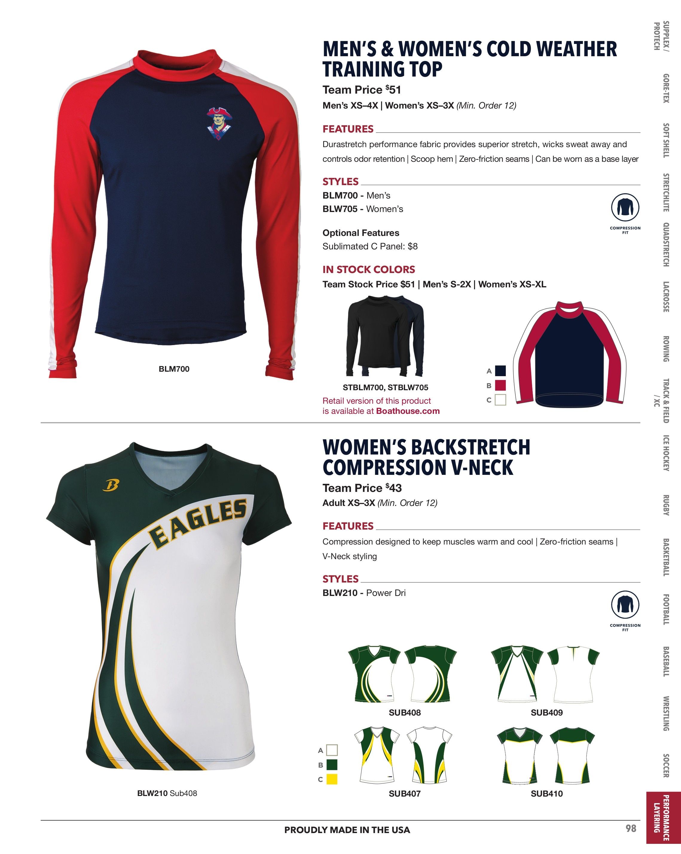 Boathouse Sports Team Apparel Catalog Weekly Ad January 1 - December 31, 2026
