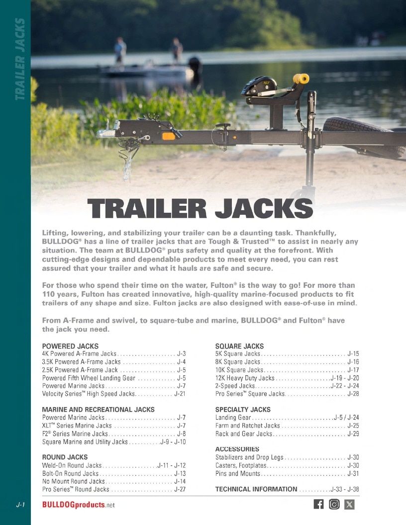 BULLDOG Trailer Products Catalog Weekly Ad January 1 - December 31, 2026