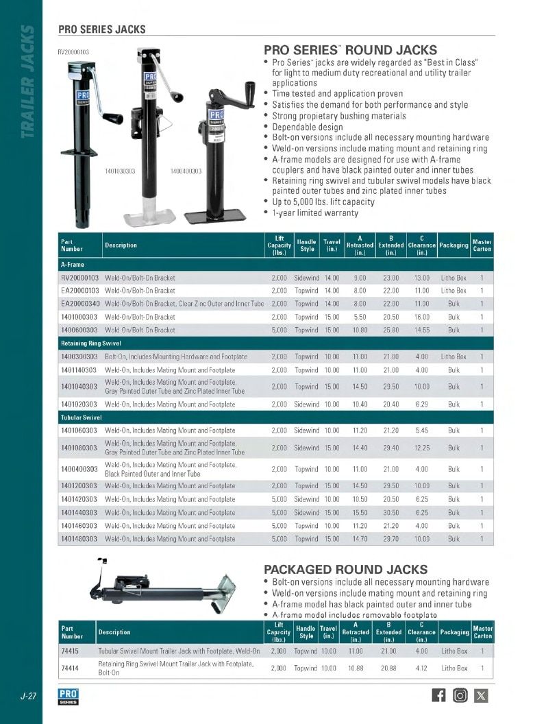 BULLDOG Trailer Products Catalog Weekly Ad January 1 - December 31, 2026