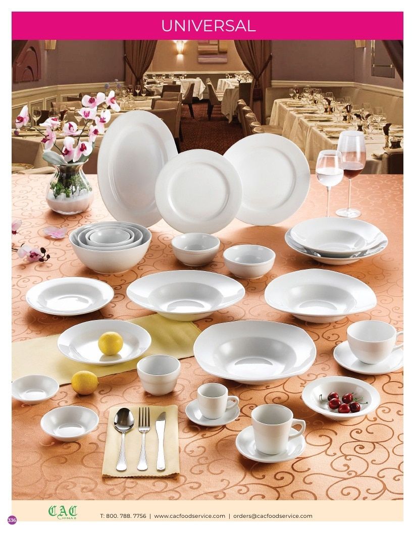C.A.C. Foodservice Chinaware Catalog Weekly Ad January 1 - December 31, 2026