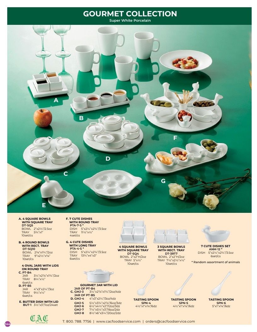 C.A.C. Foodservice Chinaware Catalog Weekly Ad January 1 - December 31, 2026