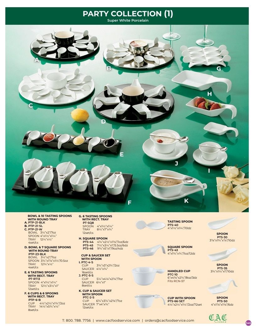 C.A.C. Foodservice Chinaware Catalog Weekly Ad January 1 - December 31, 2026