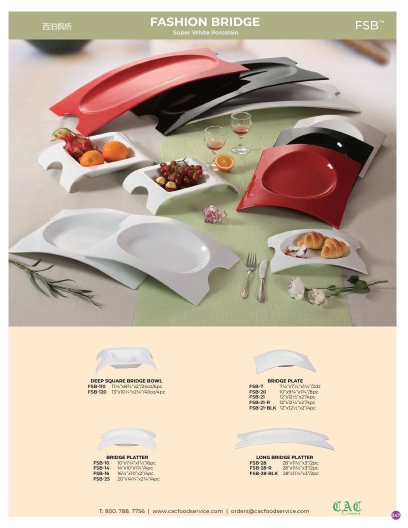 C.A.C. Foodservice Chinaware Catalog Weekly Ad January 1 - December 31, 2026