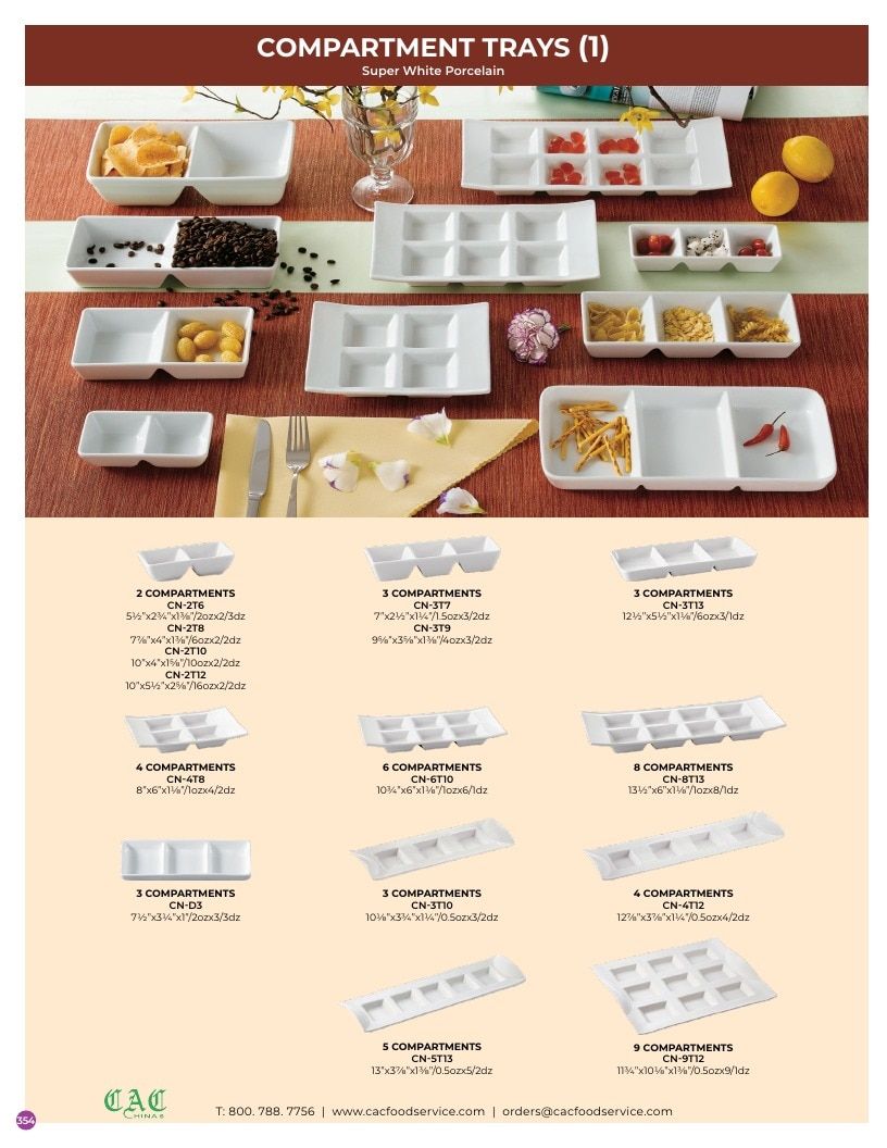 C.A.C. Foodservice Chinaware Catalog Weekly Ad January 1 - December 31, 2026
