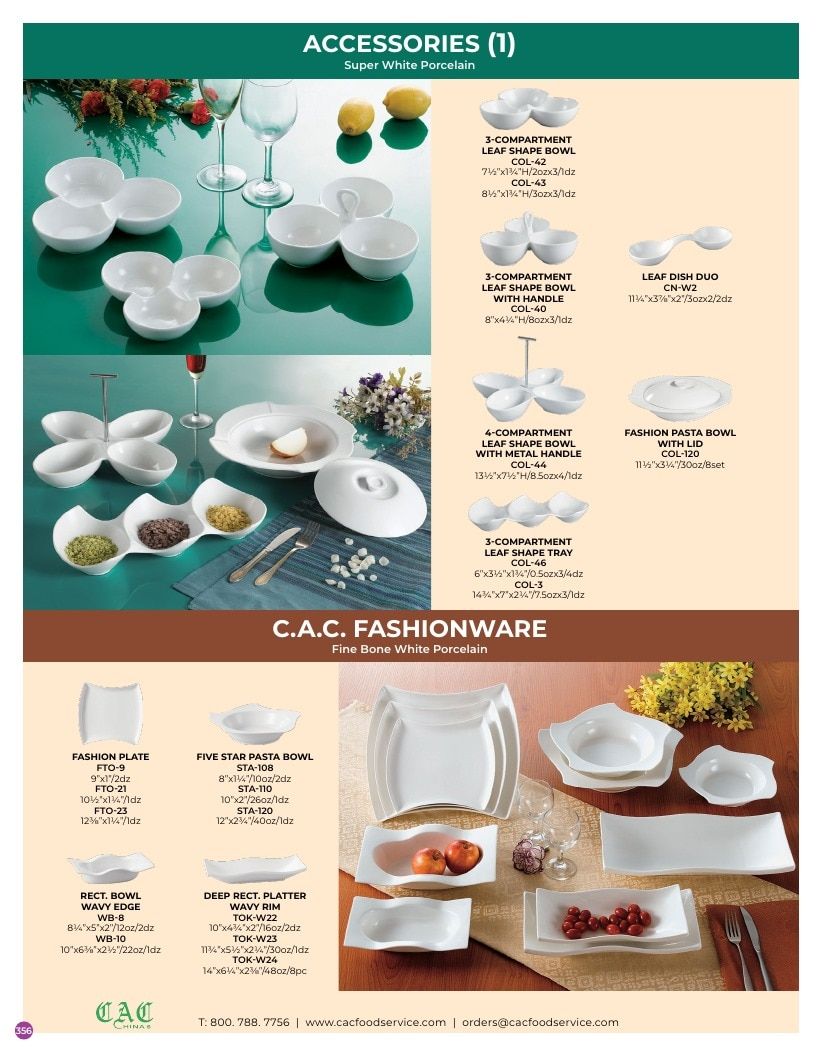 C.A.C. Foodservice Chinaware Catalog Weekly Ad January 1 - December 31, 2026