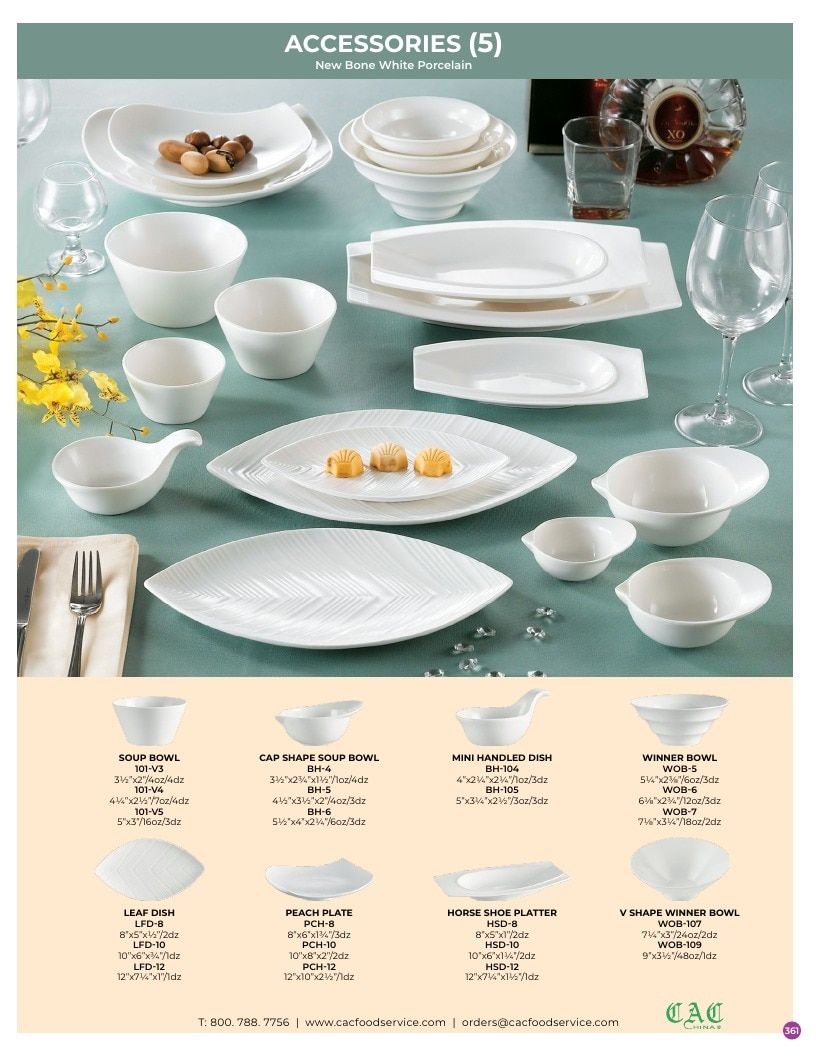 C.A.C. Foodservice Chinaware Catalog Weekly Ad January 1 - December 31, 2026