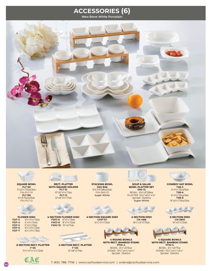 C.A.C. Foodservice Chinaware Catalog Weekly Ad January 1 - December 31, 2026