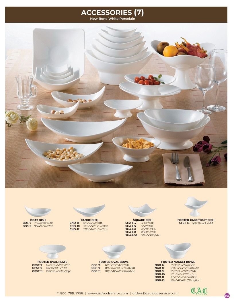 C.A.C. Foodservice Chinaware Catalog Weekly Ad January 1 - December 31, 2026