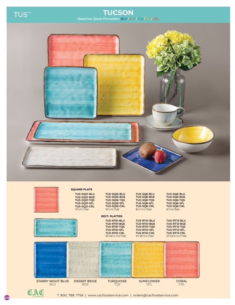 C.A.C. Foodservice Chinaware Catalog Weekly Ad January 1 - December 31, 2026