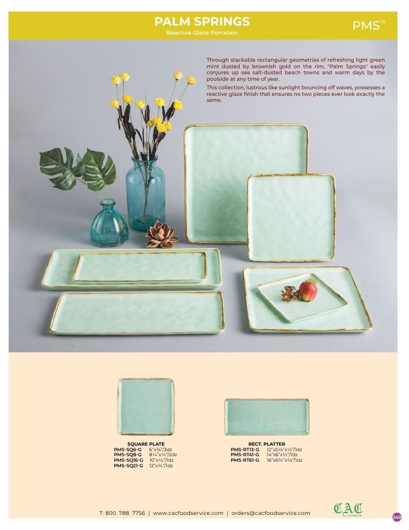 C.A.C. Foodservice Chinaware Catalog Weekly Ad January 1 - December 31, 2026