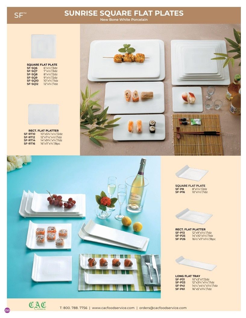C.A.C. Foodservice Chinaware Catalog Weekly Ad January 1 - December 31, 2026
