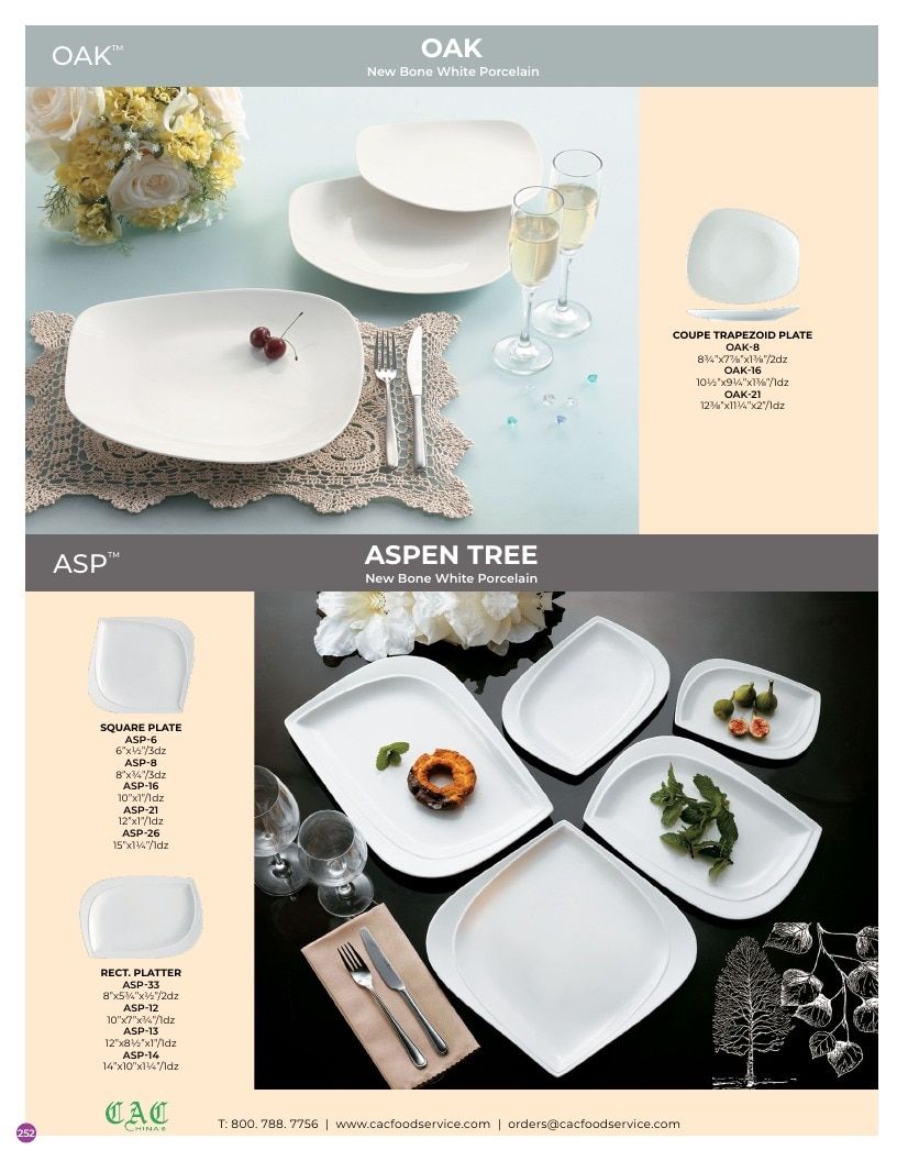 C.A.C. Foodservice Chinaware Catalog Weekly Ad January 1 - December 31, 2026
