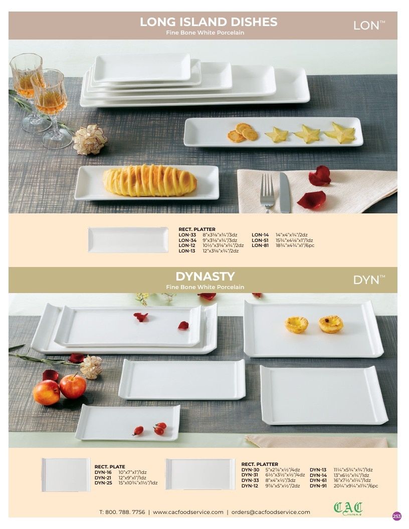 C.A.C. Foodservice Chinaware Catalog Weekly Ad January 1 - December 31, 2026