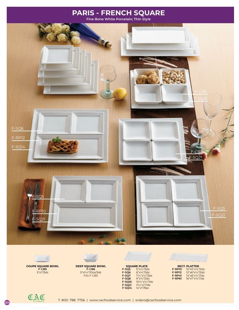C.A.C. Foodservice Chinaware Catalog Weekly Ad January 1 - December 31, 2026