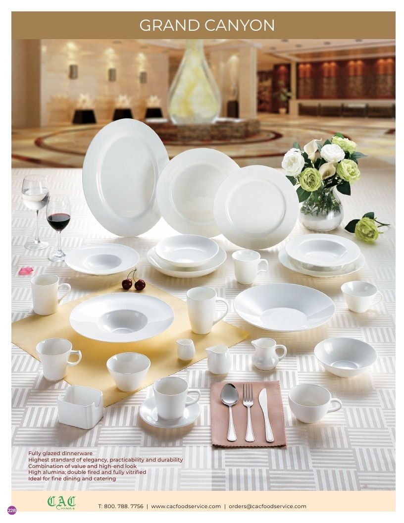 C.A.C. Foodservice Chinaware Catalog Weekly Ad January 1 - December 31, 2026
