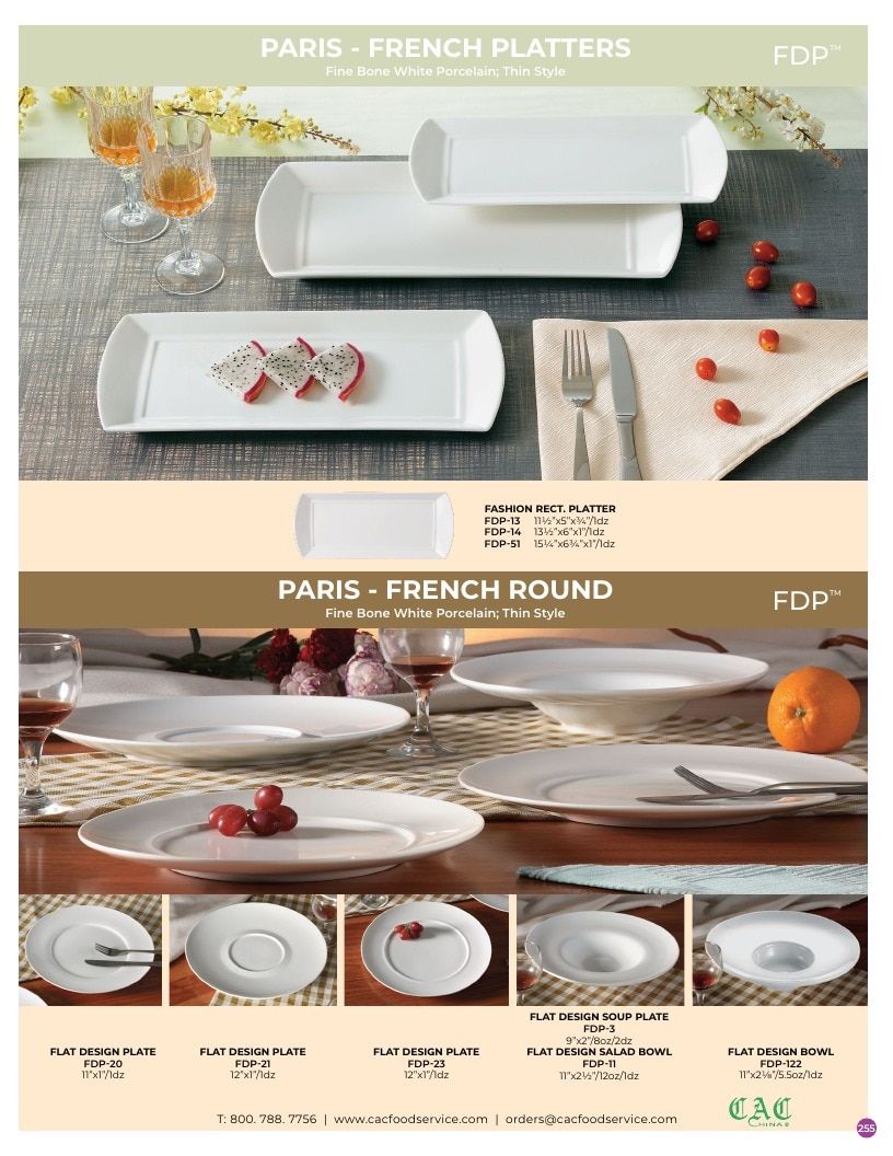 C.A.C. Foodservice Chinaware Catalog Weekly Ad January 1 - December 31, 2026