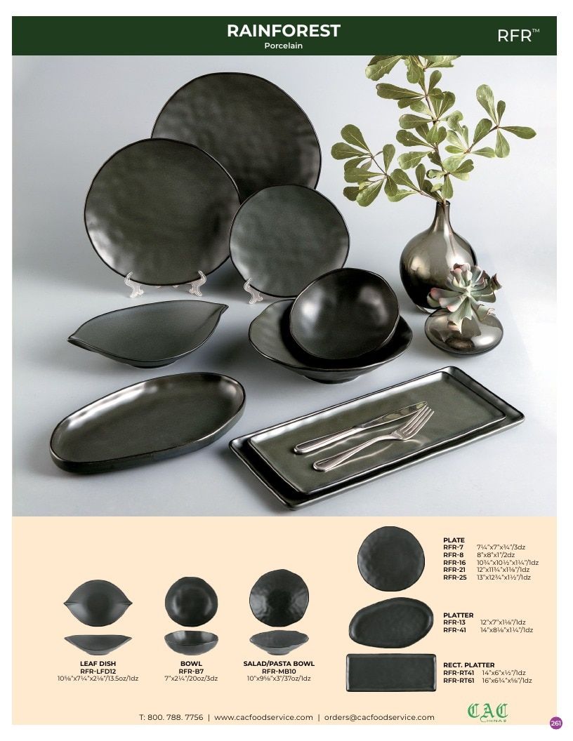 C.A.C. Foodservice Chinaware Catalog Weekly Ad January 1 - December 31, 2026