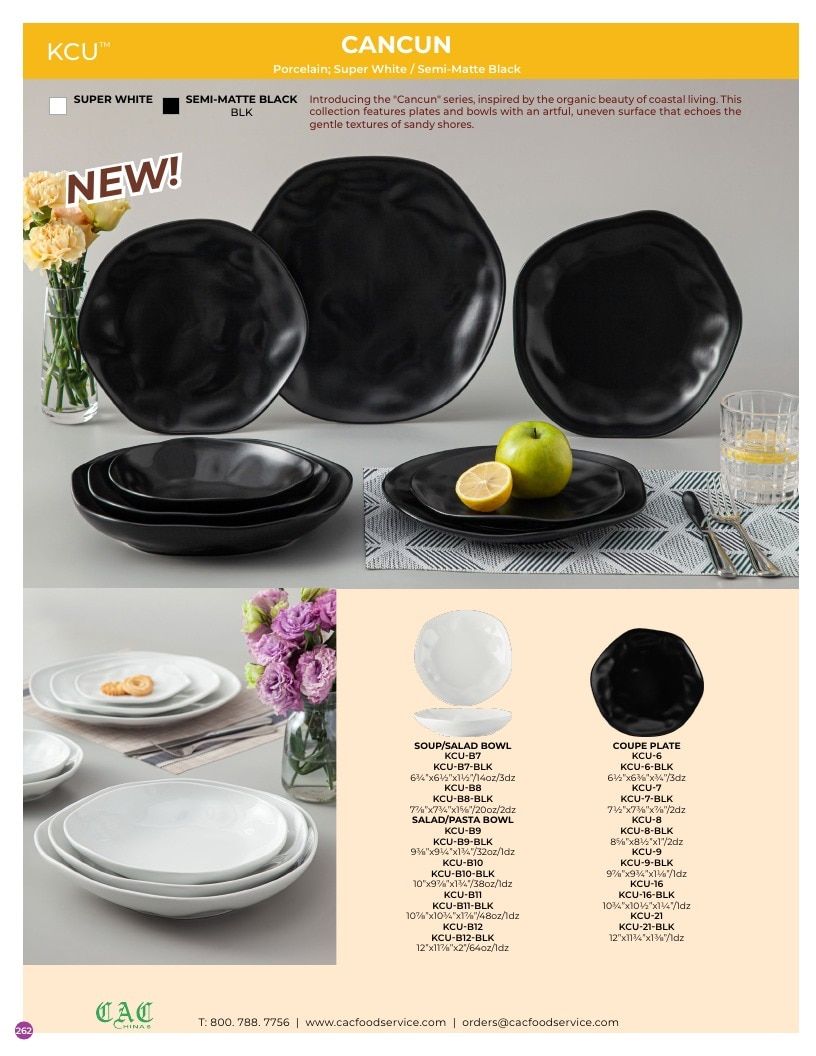 C.A.C. Foodservice Chinaware Catalog Weekly Ad January 1 - December 31, 2026
