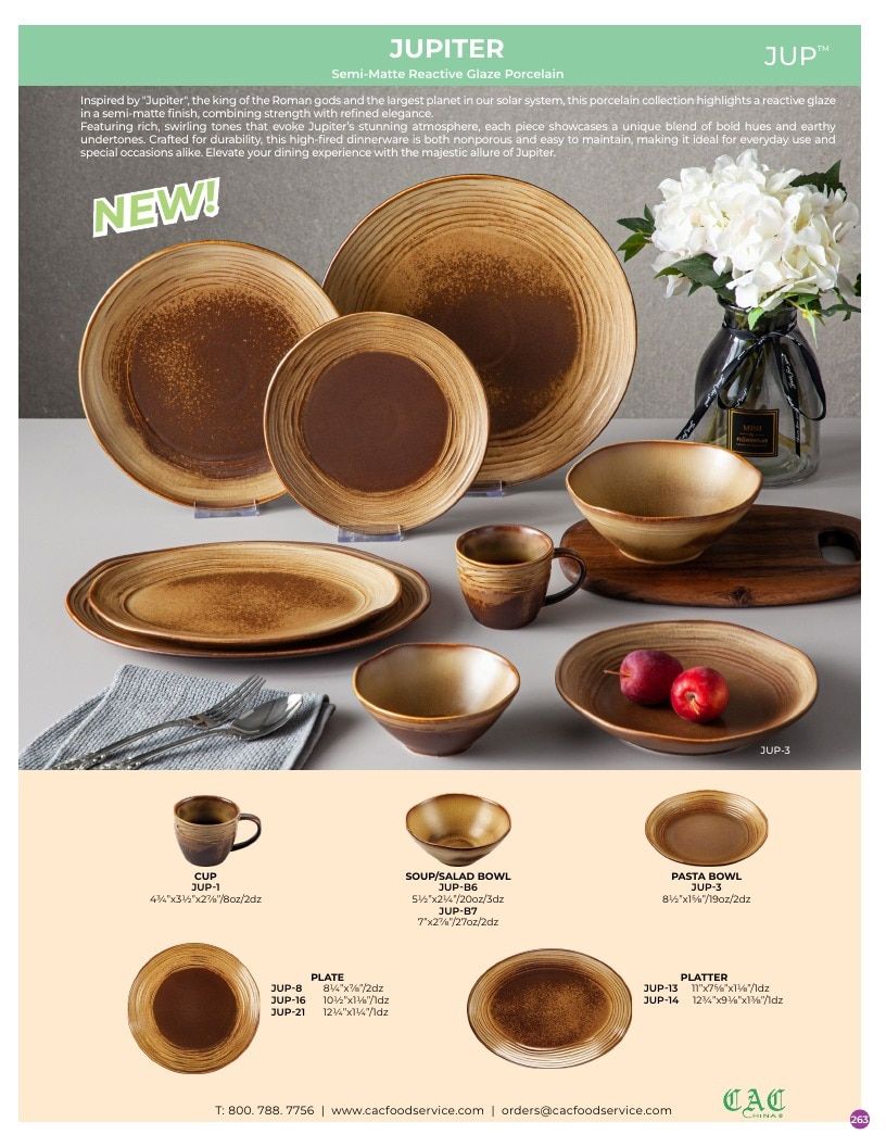 C.A.C. Foodservice Chinaware Catalog Weekly Ad January 1 - December 31, 2026