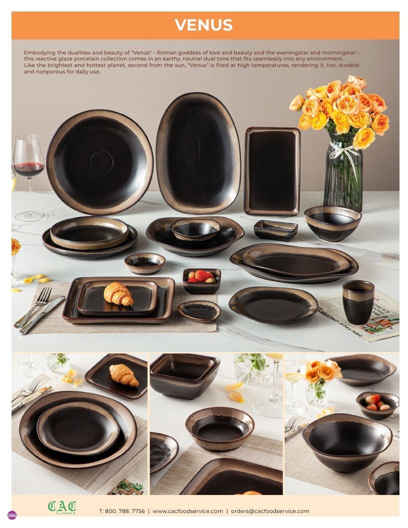 C.A.C. Foodservice Chinaware Catalog Weekly Ad January 1 - December 31, 2026