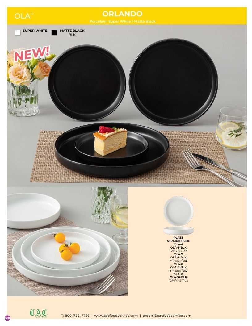 C.A.C. Foodservice Chinaware Catalog Weekly Ad January 1 - December 31, 2026